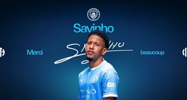 Tottenham Sign Savinho From Manchester City for £75m Tottenham Sign Savinho From Manchester City for £75m