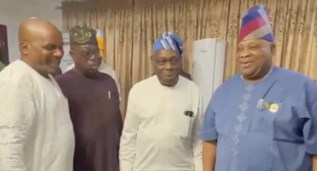 Obasanjo Congratulates Adeleke, Urges Good Governance Obasanjo Congratulates Adeleke, Urges Good Governance